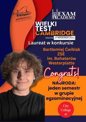 Wielki Test Cambridge 2023