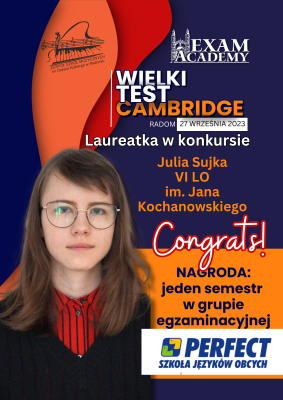 Wielki Test Cambridge 2023