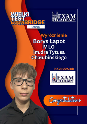 Wielki Test Cambridge 2025