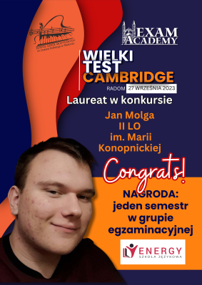 Wielki Test Cambridge 2023